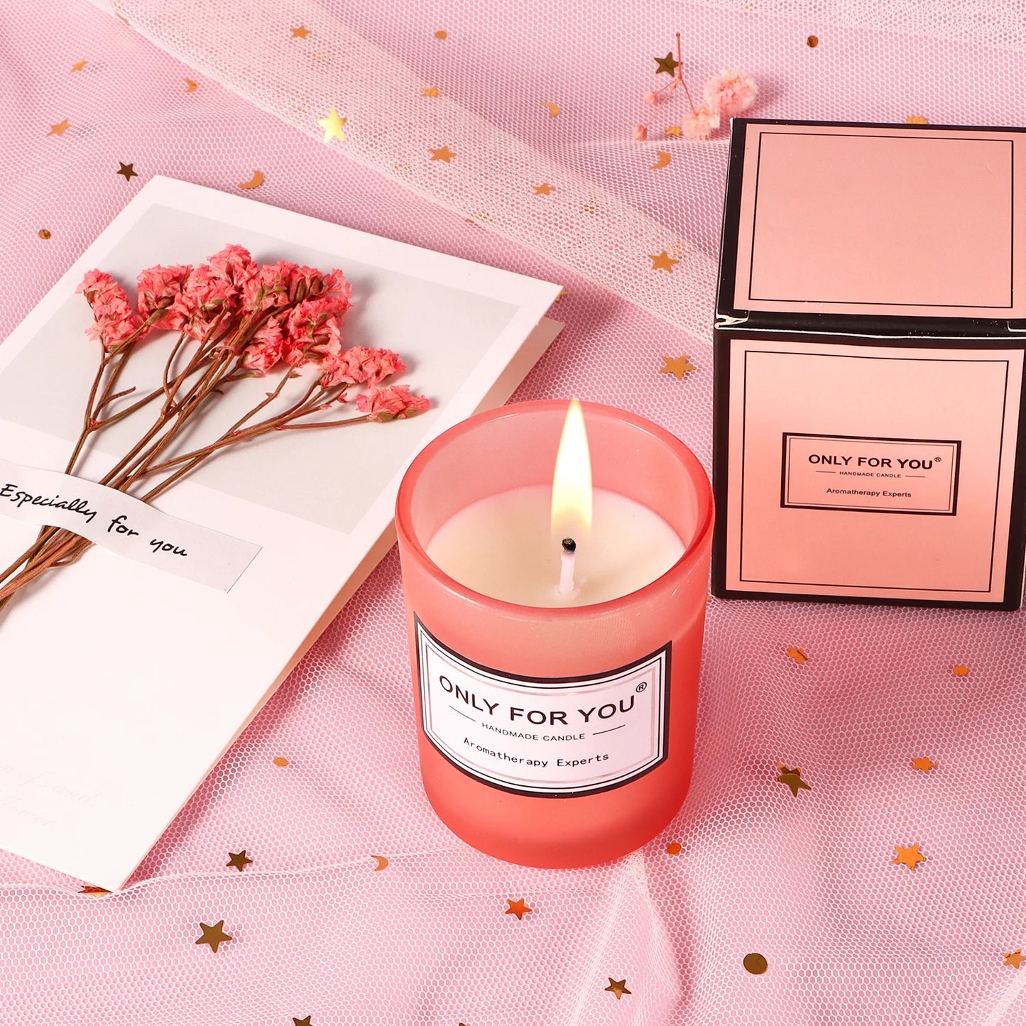 Gift Baskets for Women, 8 Pcs Rose Bath and Body Set, Beauty Spa Holiday Birthday Gifts for Her, Pink